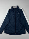 Vintage Nike Navy & White Windbreaker Jacket (M)