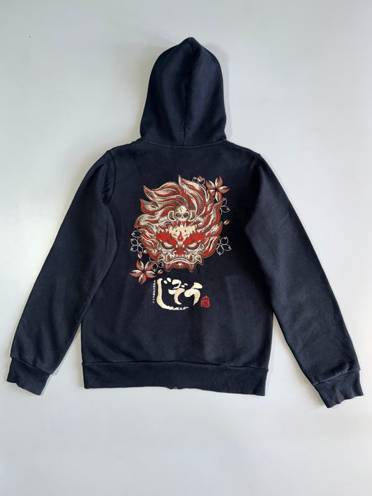 Jizo Bosatsu Original Fully Embroidered RARE Japanese Jacket (S)