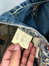 Vintage Japanese Denim Heavy Distressed Straight Jeans(W:30 |L:38)