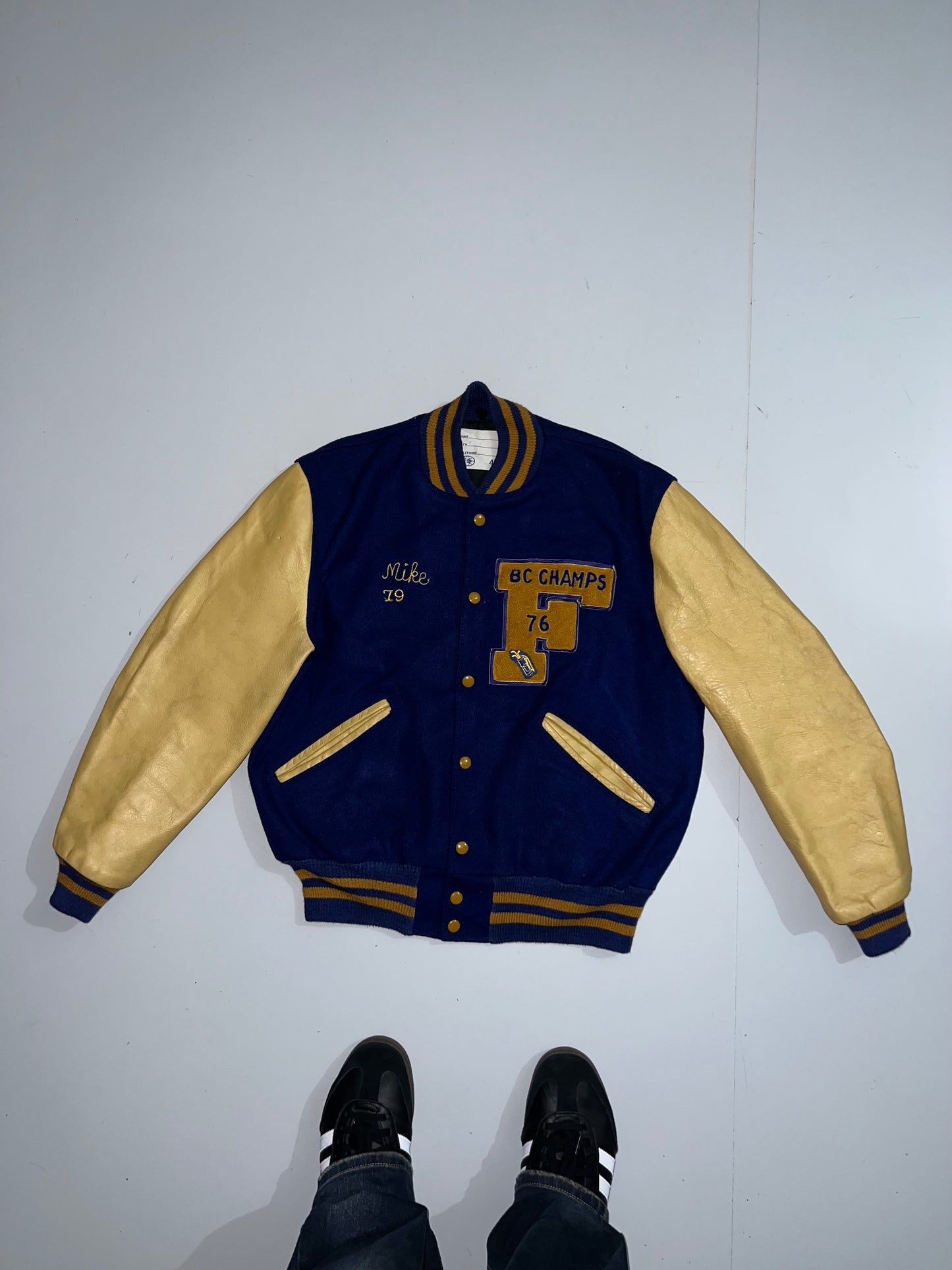 ZSuper Premium Varsity Jacket Leather Sleeves (RARE) (S/M)