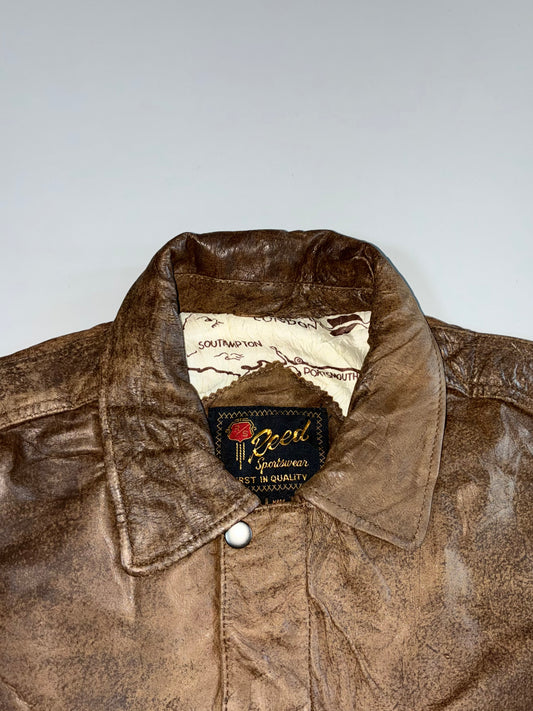 Reed Sportswear Premium Original Leather Jacket (M)