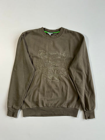 Kenzo Paris Tiger Embroidered Sweatshirt(M)