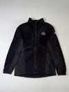Eider Sherpa Fleece Full Zip Jacket with Contrast Stitching – Black (L)