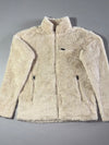 Fila Cream Sherpa Teddy Fleece Zip Jacket – (S)