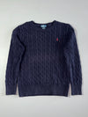 Polo by Ralph Lauren Classic Cable Knit Crewneck – (S)