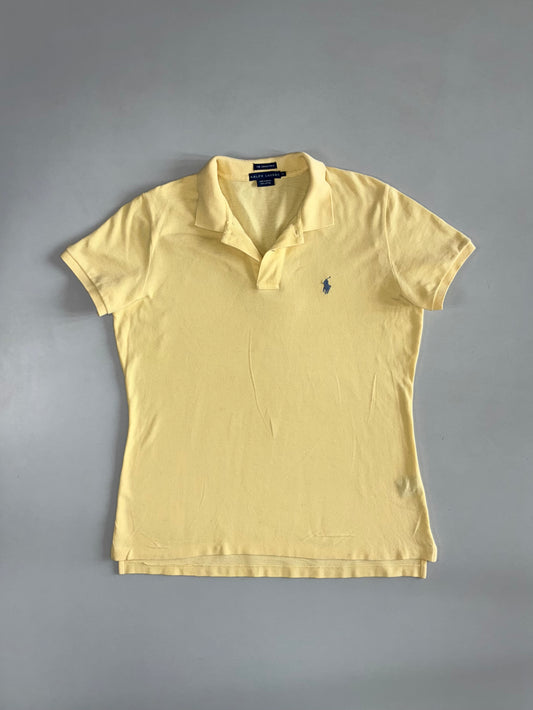 Ralph Lauren “The Skinny Polo” – T-Shirt Butter Yellow (L)