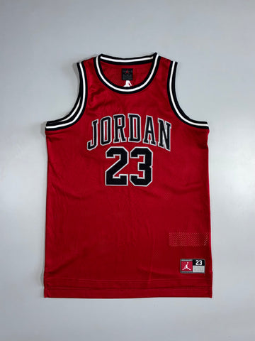 Nike Jordan Brand #23 Basketball Jersey Jumpman Logo  Red/Black (M)