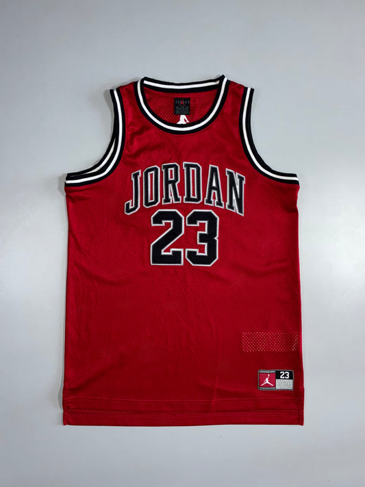 Nike Jordan Brand #23 Basketball Jersey Jumpman Logo  Red/Black (M)