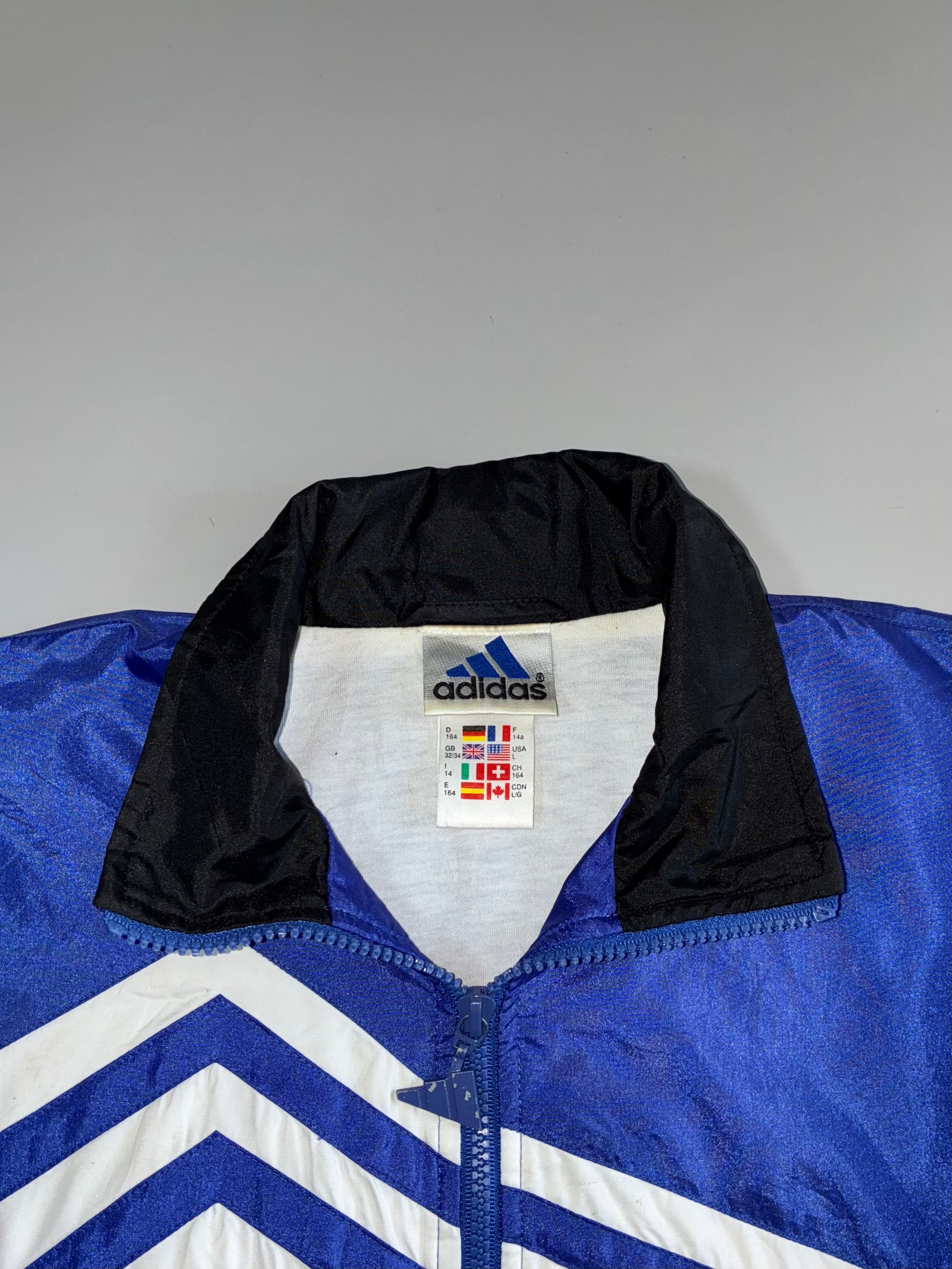 Adidas Vintage 90s Windbreaker Jacket (M) – Drip Drop Attire