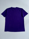 Eternal Struggle” Graphic Print T-Shirt Purple — Gildan Soft—style (2XL)