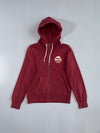 Roots | Athletic Goods Zip Hoodie | Maroon (S)