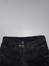 Spirit Motors Black Leather Bootcut Pants (W:34) (L:39)
