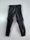 Dainese Black Leather Racing Pants moto pants, Dainese, knee armor pockets (W:30/L:34)