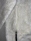 NEPA Sherpa Fleece Zip-Up Jacket – White (XL)