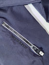 New Balance Navy Quarter-Zip Pullover Windbreaker  (M)