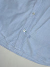 Tommy Hilfiger Light Blue Long Sleeve Shirt – Striped Collar Lining, Chest Pocket (M)
