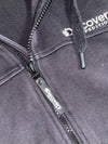Discovery Expedition Black Embroidered Zip-Up Hoodie (L)