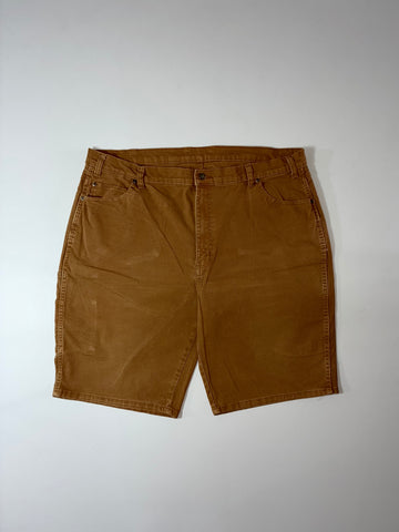 Dickies Brown Duck Canvas Carpenter Shorts (W:42) (L:24)