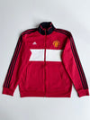 Adidas Manchester United Track Jacket  Red/Black (Official) |(L)