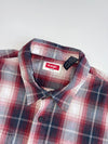Wrangler Plaid Short Sleeve Button-Up Shirt (XL)