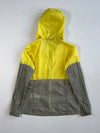 Columbia Yellow & Olive Colour-Block Hooded Windbreaker Women’s (Xs)