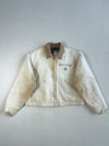 Vintage Carhartt Cream  Detroit Work Jacket (2XL)