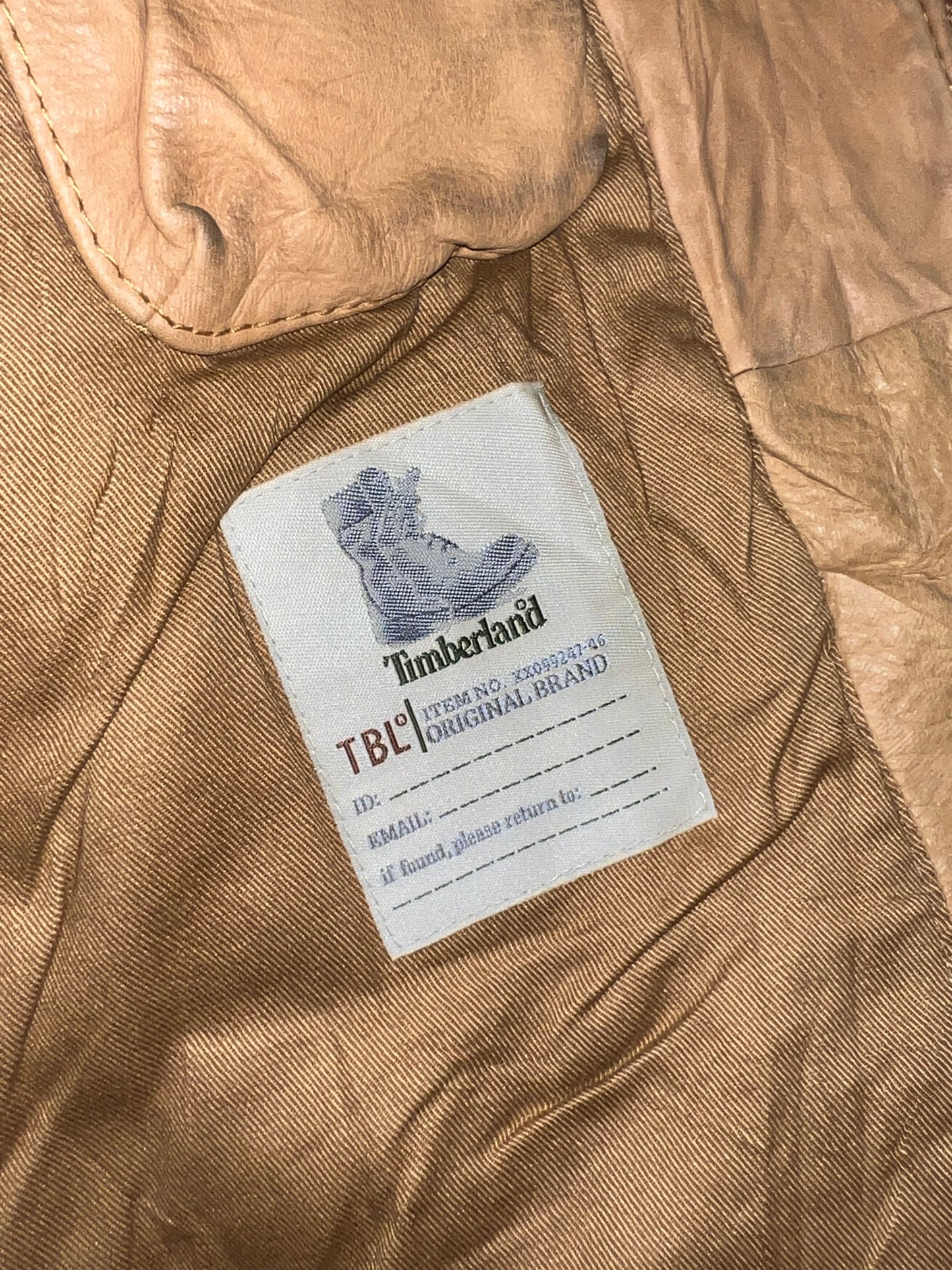 ZTimberland Original Leather Jacket (2XL)