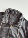 Prince Leather Black Vest Jacket (2XL)