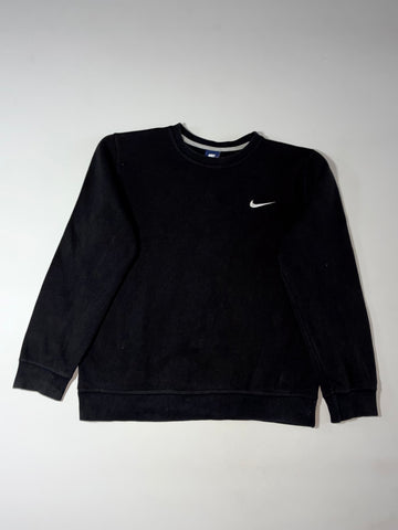 Vintage Nike  Swoosh Black Crewneck Sweatshirt (L)