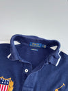 Polo Ralph Lauren Navy Chevron Crest Polo (M)