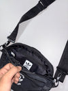 Vintage Adidas Originals Black Nylon Crossbody Bag (Inches:8)