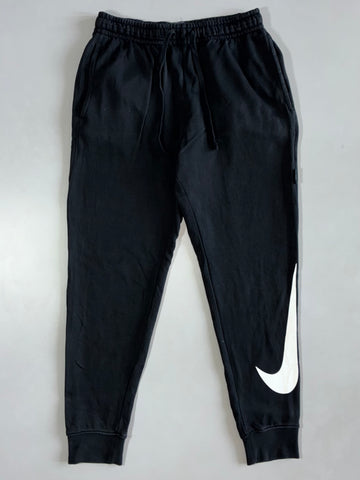 Nike Black Big Swoosh Joggers (W:28|L:36)