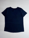 Nike Big Swoosh Logo Tee — Black (S)