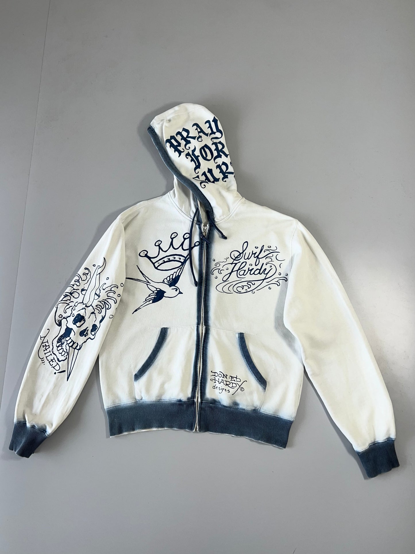 ZED-HARDY x Christian Audigier Original Jacket (SUPER RARE FIND) (L/XL)
