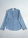 Vintage Abercrombie And Fitch Chambray Band Collar Shirt (L)