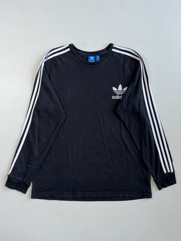 Adidas Originals 3-Stripe Trefoil Long Sleeve Tee (L)