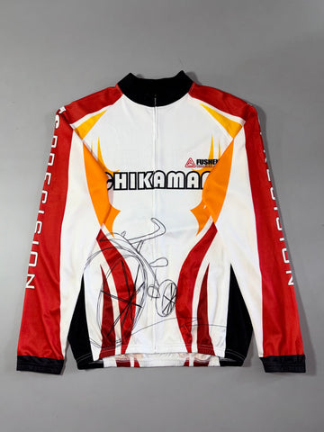 Vintage Fushen Precision "Chikamaru" Full-Zip Cycling Jersey (M)