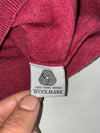 Lacoste Classic V-Neck Knit Sweater – Raspberry Red (S)