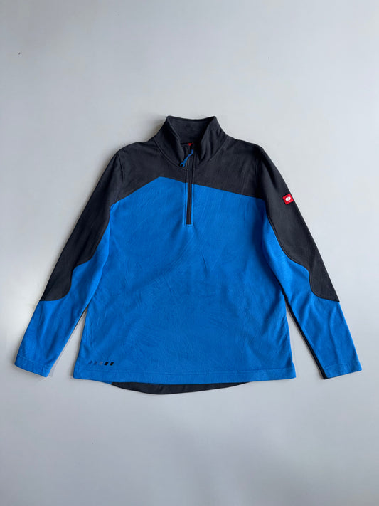 Engelbert Strauss | Blue Black 1/4 Zip Fleece | (L)