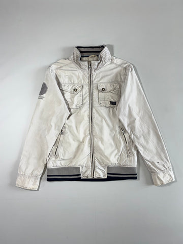 Diesel Jeans "Brando Denim" Harrington Bomber Jacket  Off-White (M)