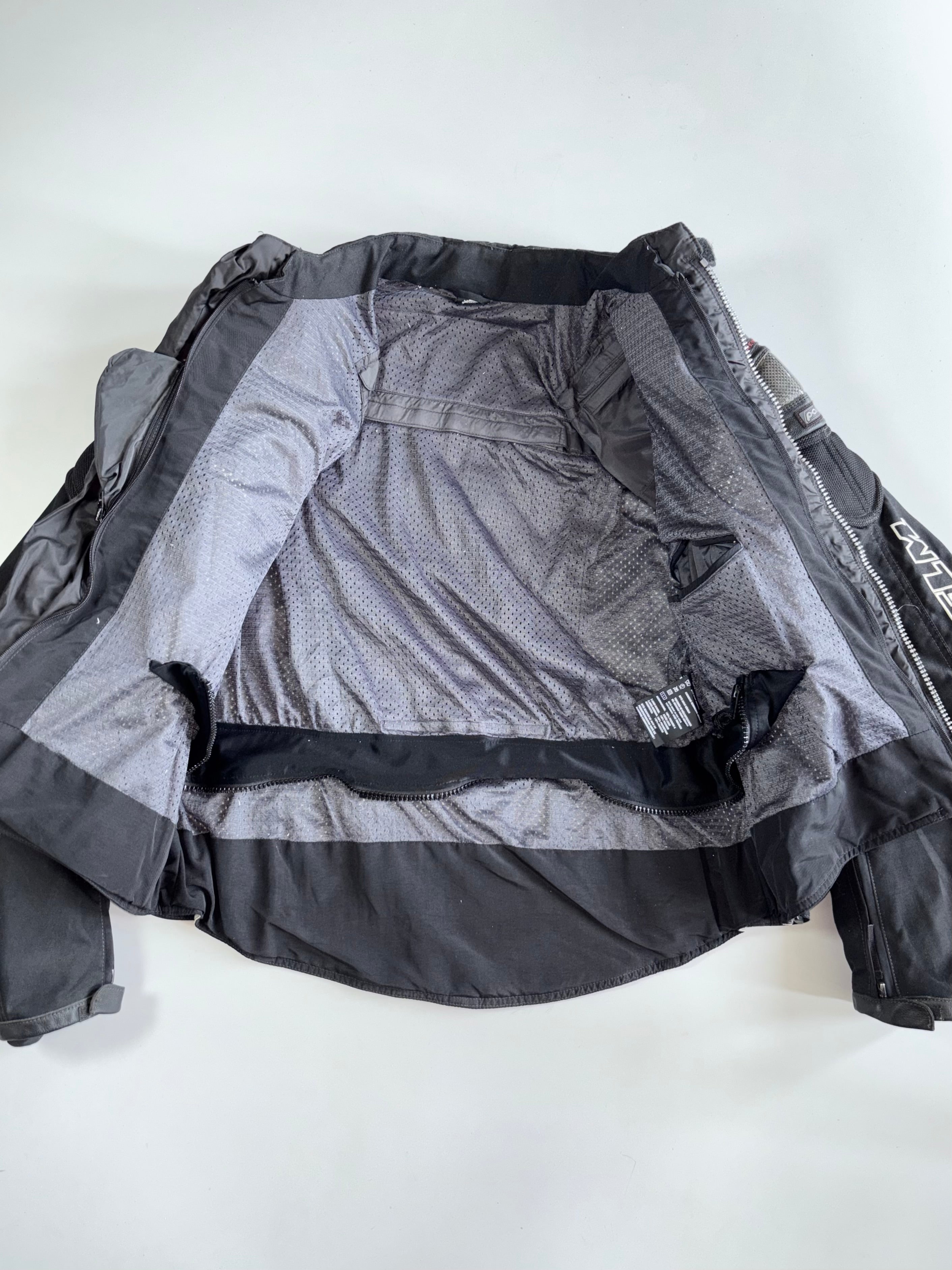 FLM Greyhound | Textile Moto Jacket with Carbon Armor (Paded)(XL