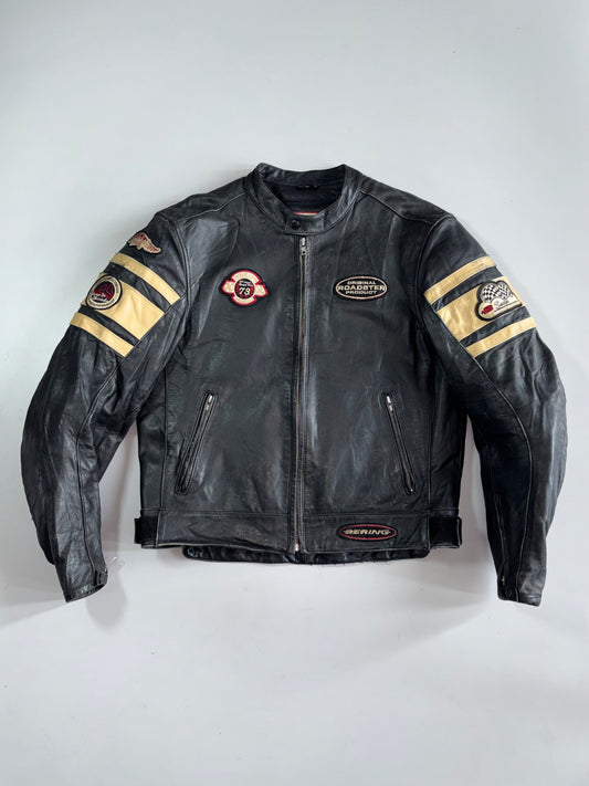 Bering | “Original Roadster 73” Leather Moto Jacket (Paded)(M)
