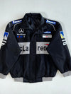 Vintage McLaren Mercedes F1 Racing Jacket – Black – Michelin / Siemens Mobile Sponsors (L)