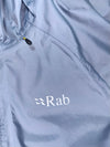 Rab Pertex Shield Grey Waterproof Hooded Shell Jacket – Men’s (M)