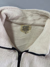 Asics "Positive/Focused" Sherpa Fleece Full-Zip Jacket – Cream (L)