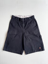 Dickies Black Loose Fit Work Shorts (W:32) (L:25)