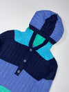 Tommy Hilfiger Color-Block Cable Knit Hooded Sweater Women's  (S)