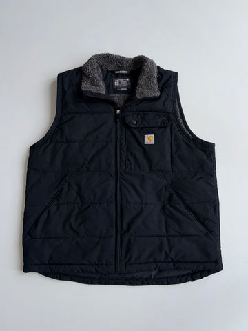 Carhartt Rain Defender Sherpa-Collar Puffer Vest (XL)