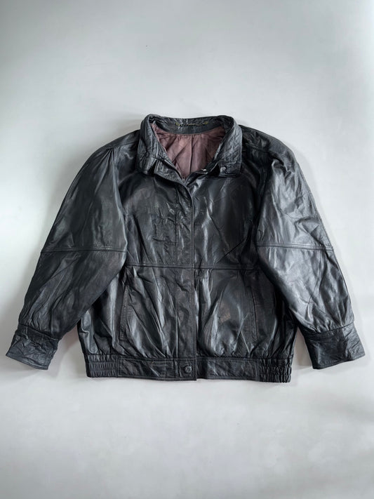 Vintage Premium Original Leather Jacket (XL)