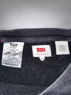 Levi’s Colorblock Sweatshirt Black with Red/Yellow Stripe (L)